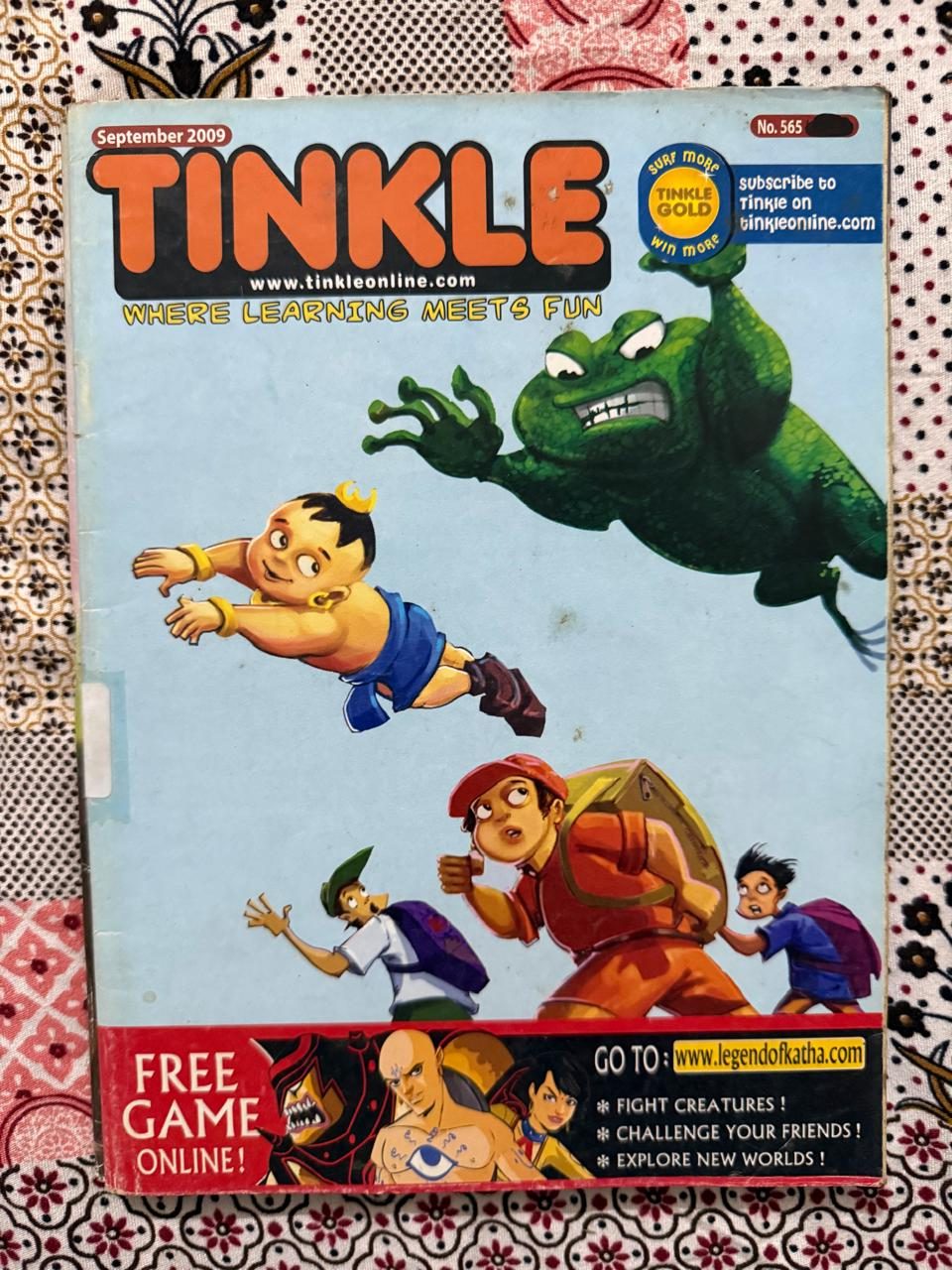 Used Book - Tinkle Magazine - Where Learning Meets Fun - Children's Comic - Tinkle Digest is a legendary cornerstone of Indian childhood, blending humor, adventure, and education seamlessly. Through iconic characters and engaging stories, it fosters a lifelong love for reading and creativity. This vibrant, pocket-sized treasure remains a nostalgic favorite, continuing to spark imagination and bring joy to generations of young readers.