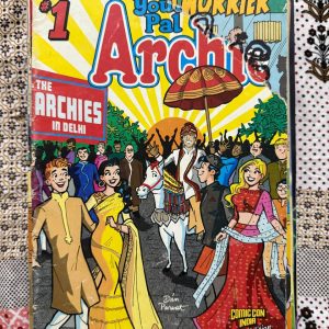 Second hand Book - Archie Comics - Jumbo Size - This Archie Comics Jumbo Size edition is the ultimate celebration of pure, nostalgic Americana! Packed with endless laughs, wholesome teenage drama, and the timeless love triangle of Riverdale, it serves up a massive dose of feel-good fun. Its vibrant retro artwork and classic stories deliver pure joy for readers of all ages.
