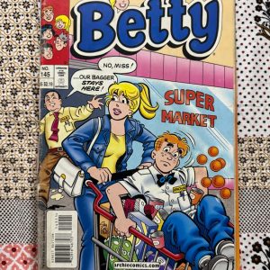 Second hand Book - Archie Comics - BETTY - Jumbo Size - This Betty Jumbo Size edition is pure, nostalgic bliss! Bursting with classic teenage drama, wholesome Riverdale charm, and endless laughs, it shines a brilliant spotlight on everyone’s favorite girl-next-door. Packed with timeless, feel-good stories and retro artwork, this massive collection is an absolute joy for Archie fans of all generations.