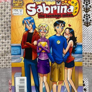 Used Book - This Sabrina the Teenage Witch Jumbo Size edition is a magical, spellbinding treat! Packed with supernatural mishaps, high school drama, and SalemтАЩs iconic snark, it showcases the ultimate teenage witch at her finest. With nostalgic artwork and enchanting, feel-good stories, this massive collection delivers pure, timeless joy for Archie fans everywhere.