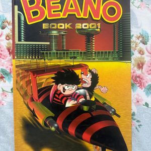 Used Book - The BEANO Annual - 2001 - A Mischievous World of Beano - The Beano Annual 2001 is a riotous millennium masterpiece packed with unstoppable comic energy. Overflowing with iconic pranks from Dennis the Menace, the Bash Street Kids, and favorite mischief-makers, its vibrant artwork and razor-sharp humor deliver pure nostalgic joy. This brilliant, cheeky collection is an absolute delight for fans everywhere!