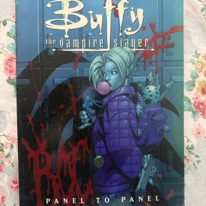 Used Book - BUFFY - The Vampire Slayer - Panel To Panel - Dark Horse Books - Art Comics - *Buffy the Vampire Slayer: Panel to Panel* is an absolute must-have for fans and comic enthusiasts alike. This stunning Dark Horse collection brilliantly showcases the evolution of the Slayer’s artistic legacy. With gorgeous covers and dynamic interior art, it brilliantly captures the heart, grit, and enduring magic of Sunnydale.